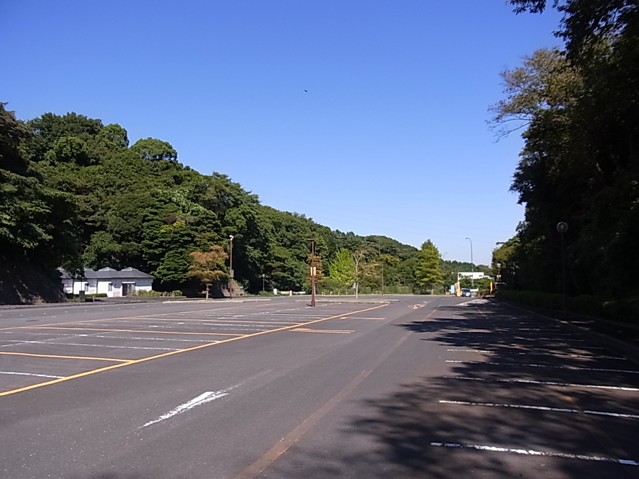 金沢自然公園の高速駐車場