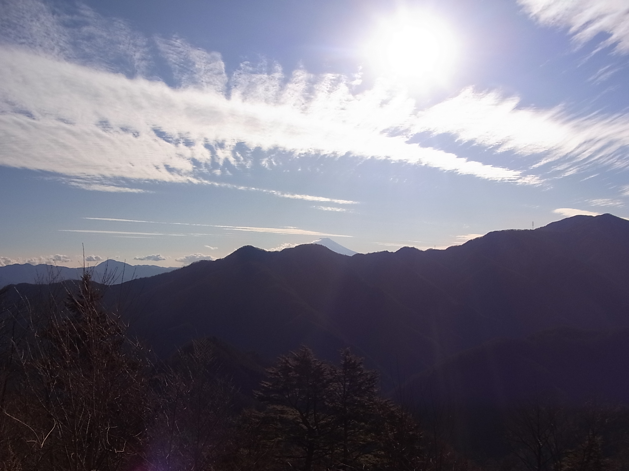 松姫峠からの眺望