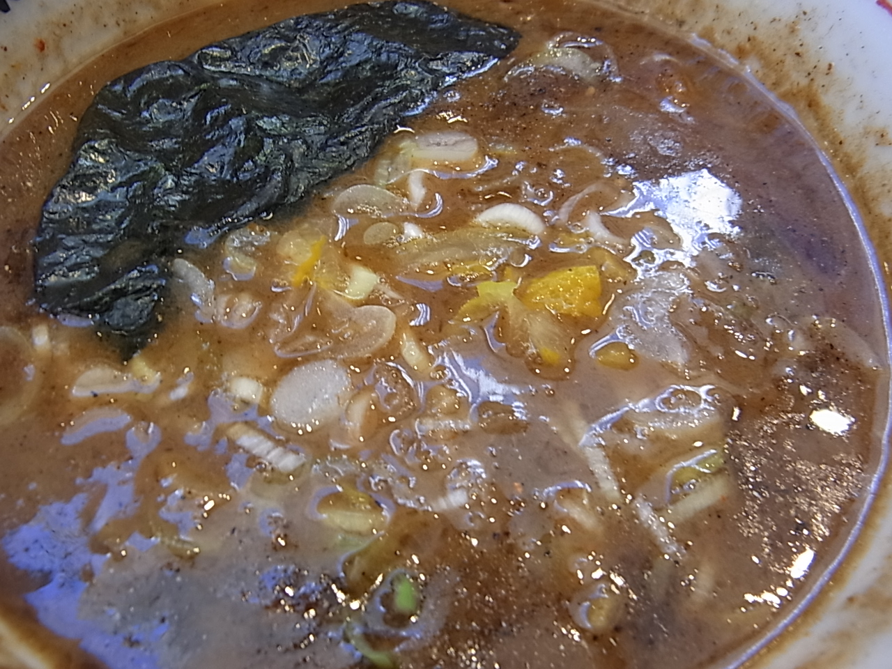 松戸富田製麺のスープ