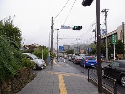 渋滞する東海道