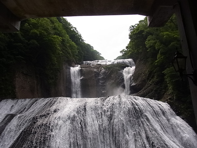 茨城県の袋田の滝