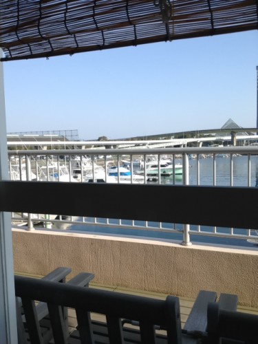 シーサイドスパ八景島　レストランからの眺め