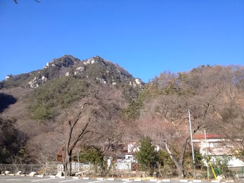 昇仙峡の山々