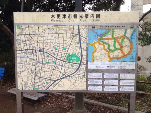木更津市の地図