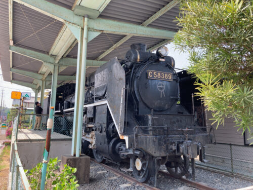 C58型蒸気機関車 天竜二俣駅