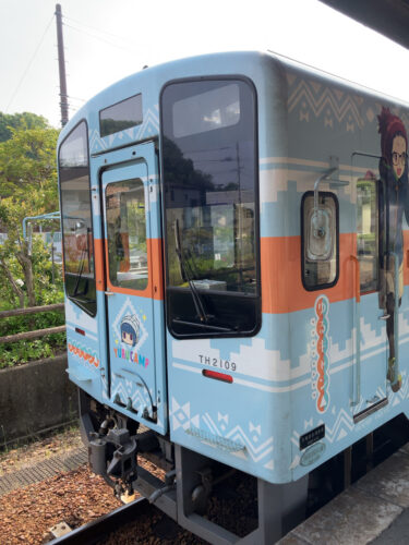 ゆるキャン△ラッピング列車　天竜浜名湖鉄道