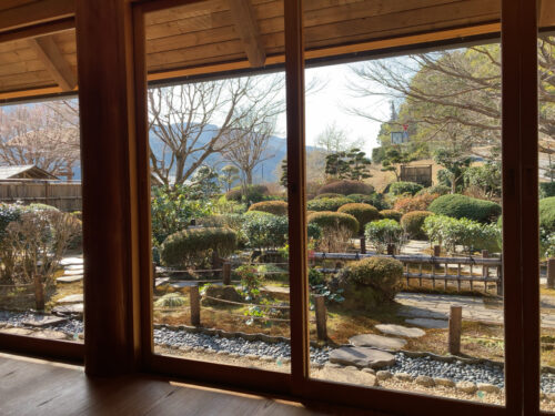 フォーレなかかわね茶茗館　日本庭園