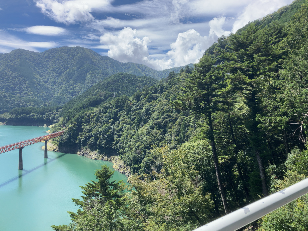 奥大井湖上駅展望所