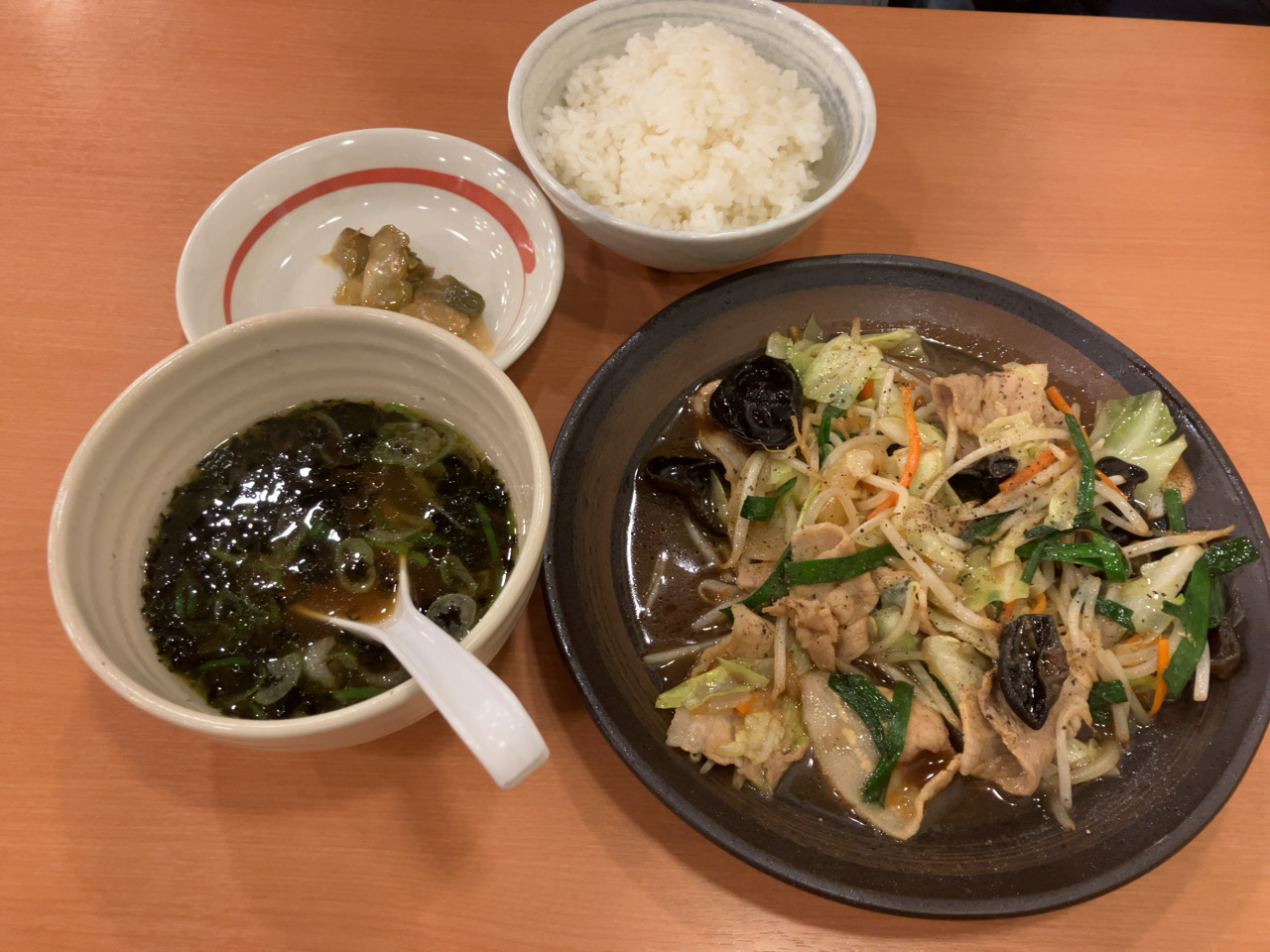 シャキシャキ野菜炒め