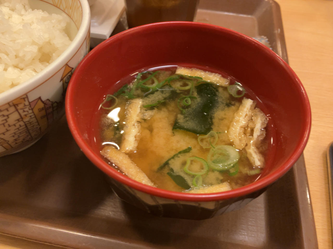 すき家の納豆定食