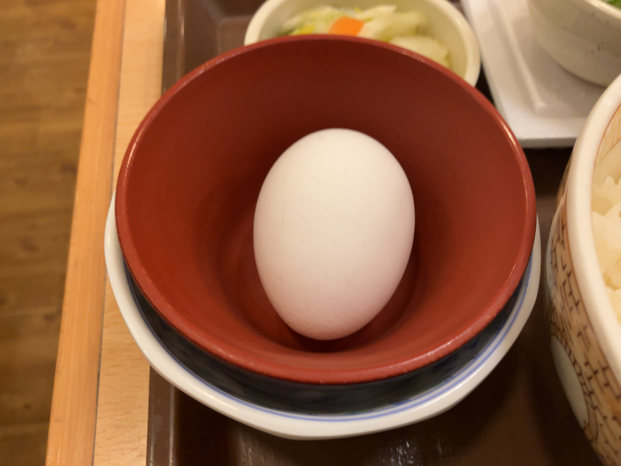 すき家の納豆定食