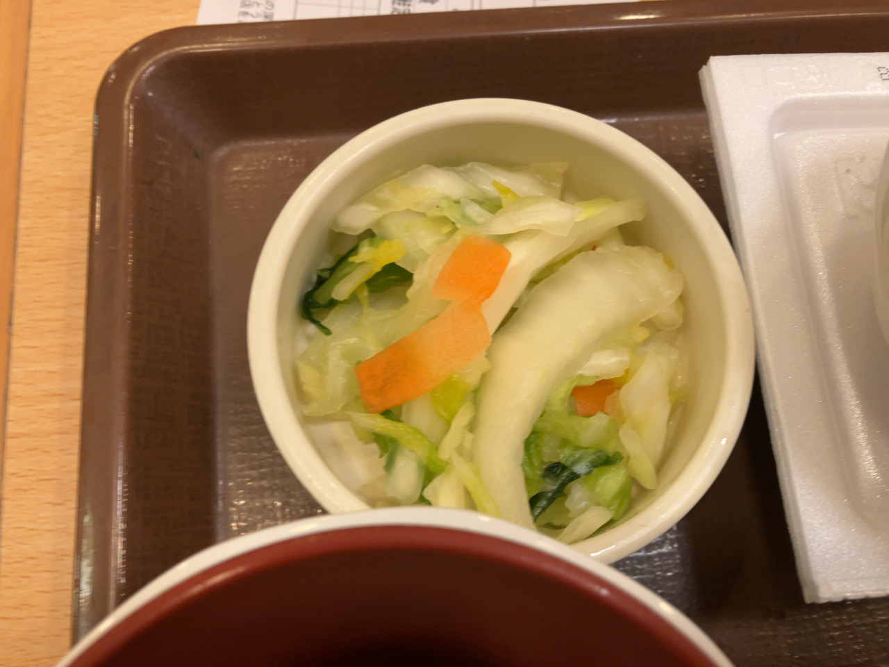 すき家の納豆定食