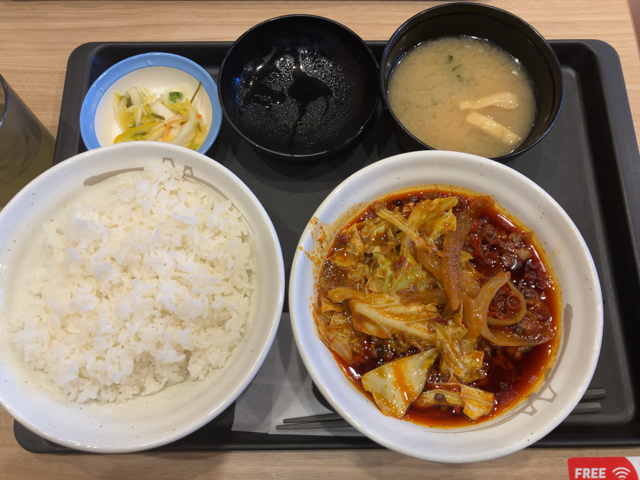 松屋　牛肉水煮