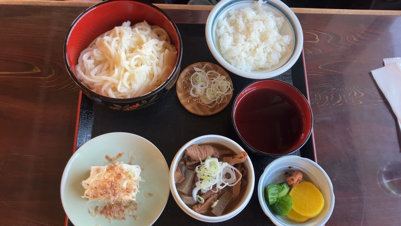 えもり食堂の涼風うどん